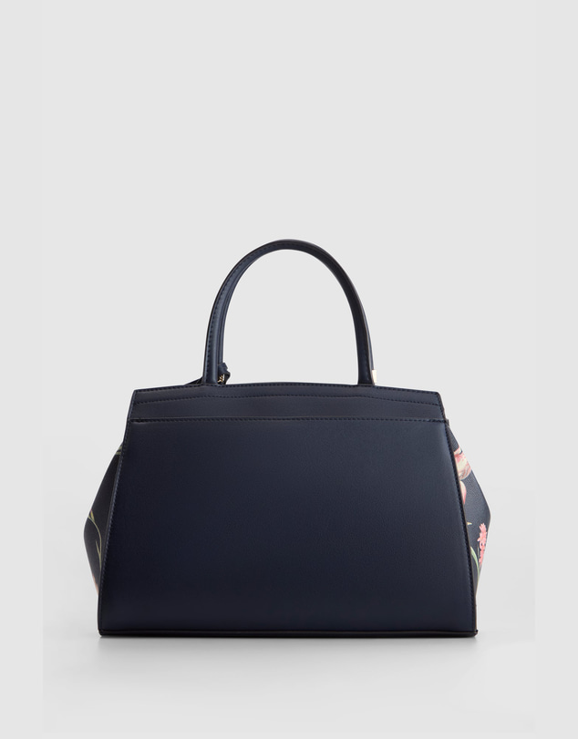 Laura Jones - Cherry Floral Tote Bag