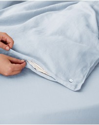 Sheet Society - Eve Linen Quilt Cover Set