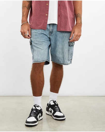 Vintage by The Real Deal - Pre Loved - Vintage Wrangler Denim Cargo Shorts