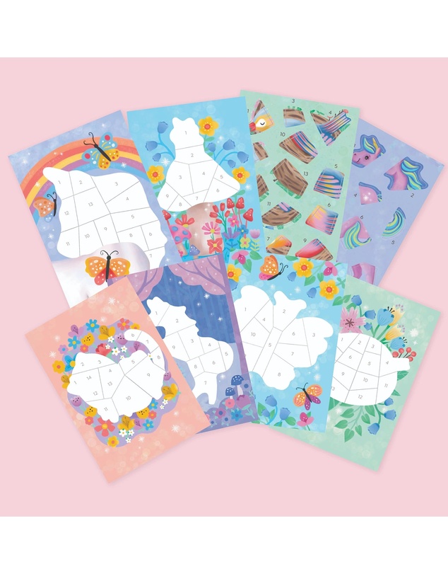 Tiger Tribe - Sticker By Numbers - Magical Garden