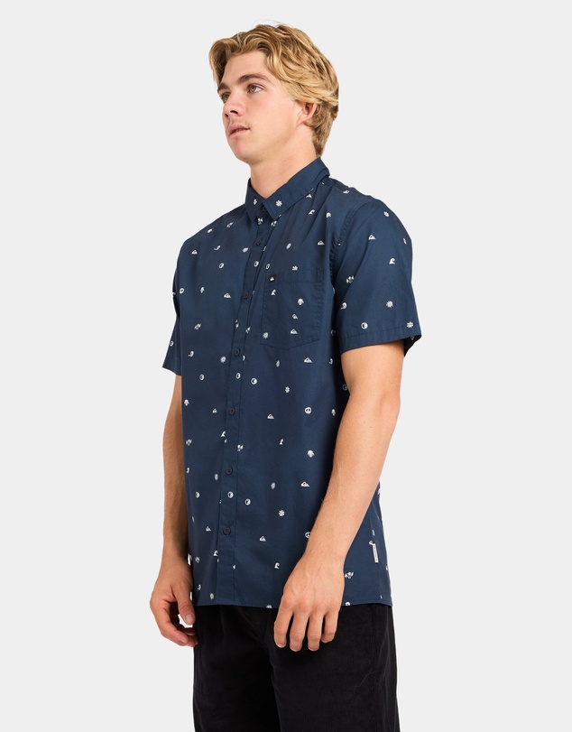 Quiksilver - Mens Apero Classic Pocket Short Sleeve Shirt