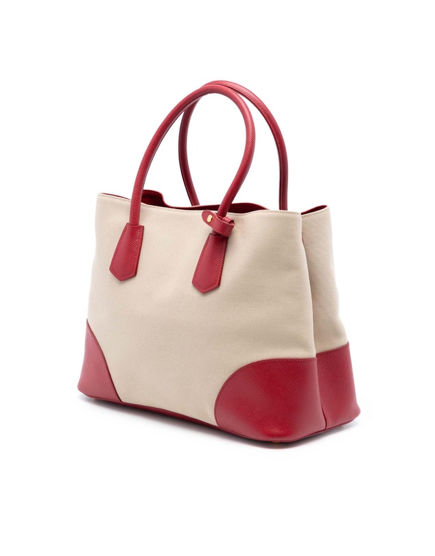 Pre-Loved by Azura Reborn - Pre-Loved Large Canapa and Saffiano Double Satchel