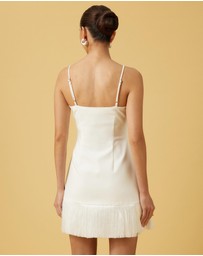 Revibe - Repaired CHANCERY Lucy Tassel Mini Dress - AU 12