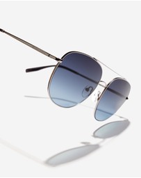 Hawkers Co - HAWKERS - Gun Metal Blue Denim SWAG  Sunglasses for Men and Women UV400