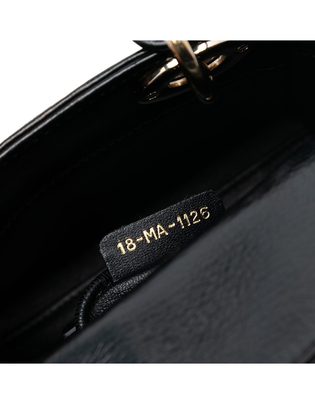 Pre-Loved by Azura Reborn - Pre-Loved Mini Calfskin Beaded Lady Dior