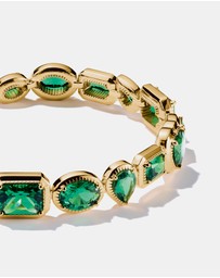THOMAS SABO - THOMAS SABO Elyndra Bracelet with Green Stones