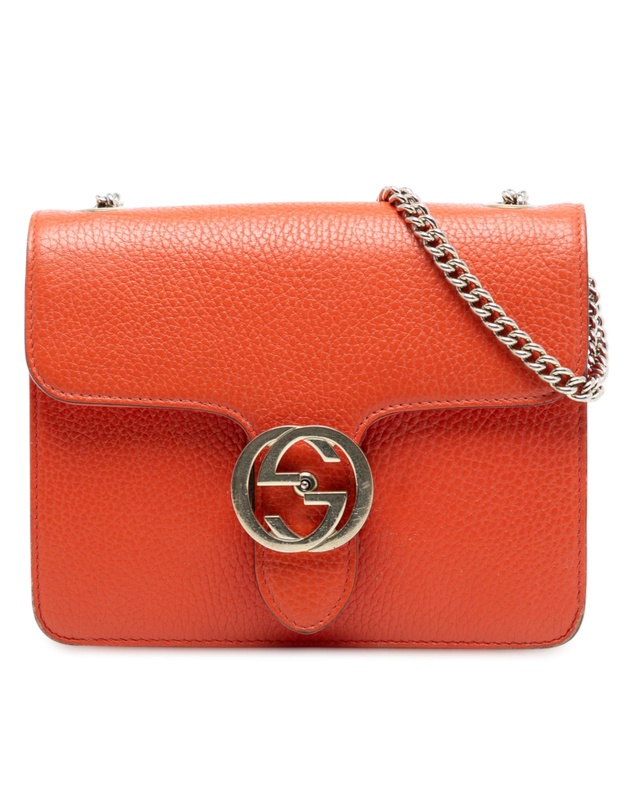 Pre-Loved by Azura Reborn - Pre-Loved Small Dollar Calfskin Interlocking G Crossbody
