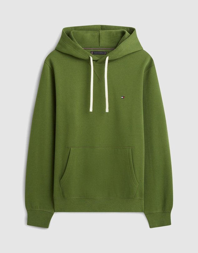 Tommy Hilfiger - Flag Embroidery Fleece Hoody