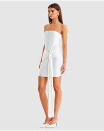 SNDYS - Angie Tie Front Mini Dress