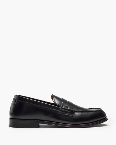 Aquila - D'ORO Collection - Prescott Hi-Shine Penny Loafers