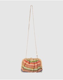 Olga Berg - Amalia Petite Gathered Clutch