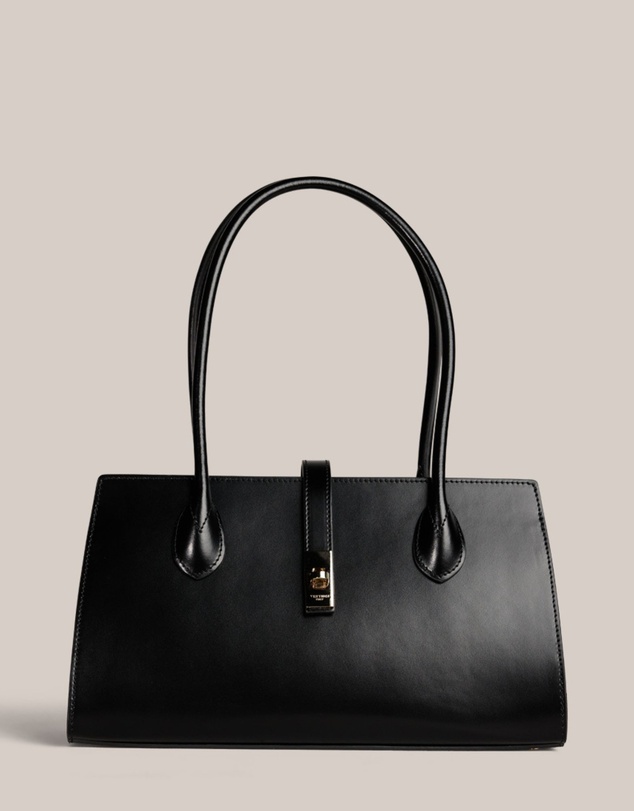 VESTIRSI - Darcy Structured Leather Shoulder Bag