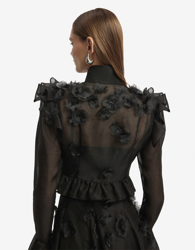 LEO LIN - Maeve Petal Butterfly Long Sleeve Top