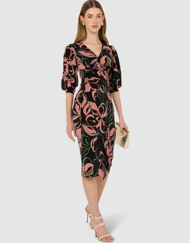 SACHA DRAKE - Allegra Faux Wrap Dress