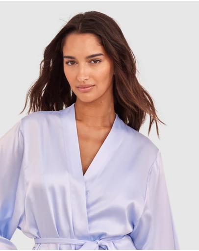 Bras N Things - Pippa Short Wrap - Light Blue