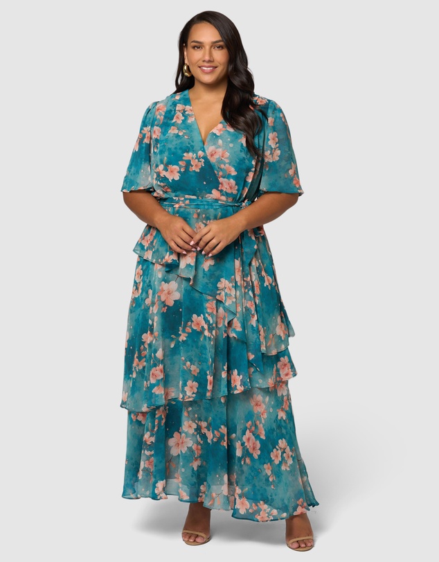 Pink Dusk by Curve Project - Hypnotic Maxi Dress