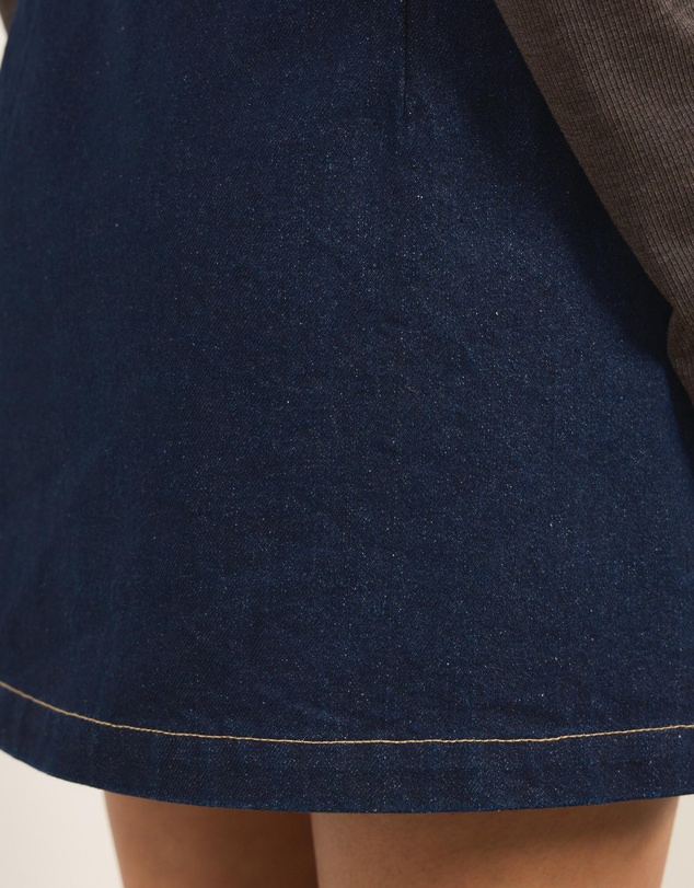Atmos&Here - Petra Denim Wrap Mini Skirt