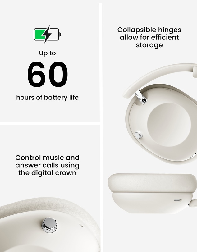 Sudio - K3 Pro - Over-Ear Hybrid Active Noise Cancelling Headphones