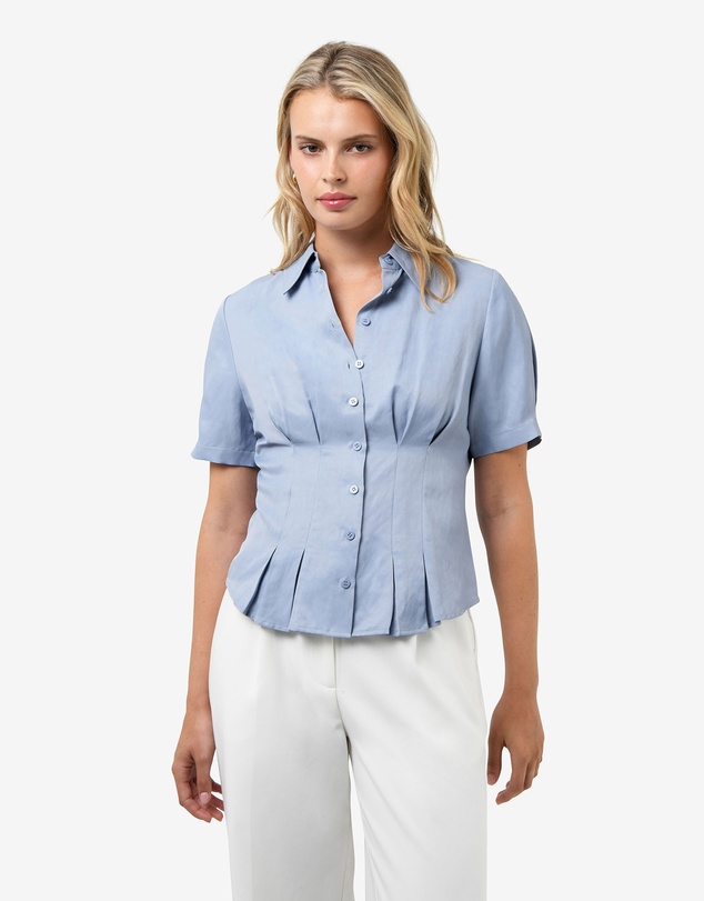 Forcast - Paige Short Sleeve Blouse