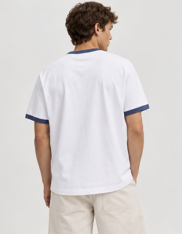 Jack & Jones - Jor Chamberi Ringer SS Crew Neck Tee