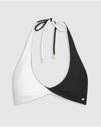 TALA - Contrast Twist Bikini Top