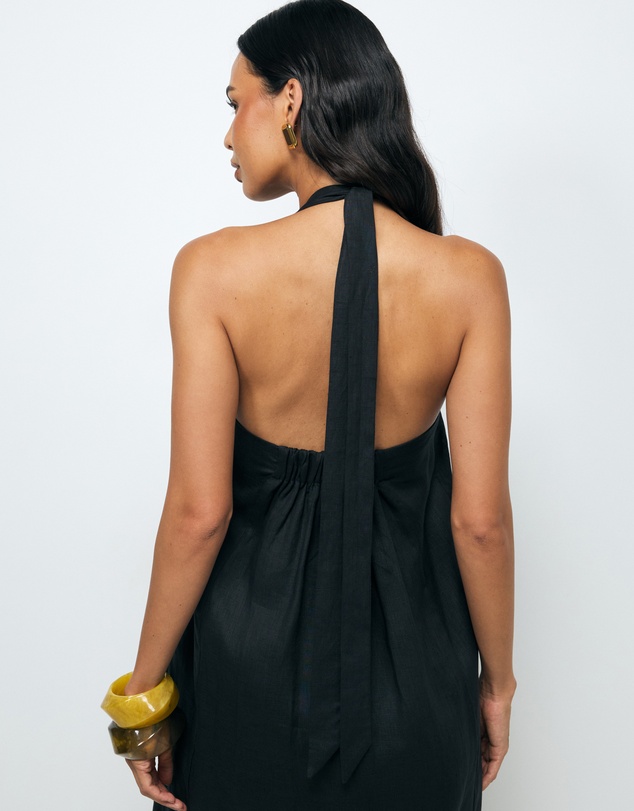 AERE - Dovie Linen Maxi Dress