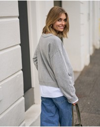 Ceres Life - Pippa Long Sleeve Knit Cardi