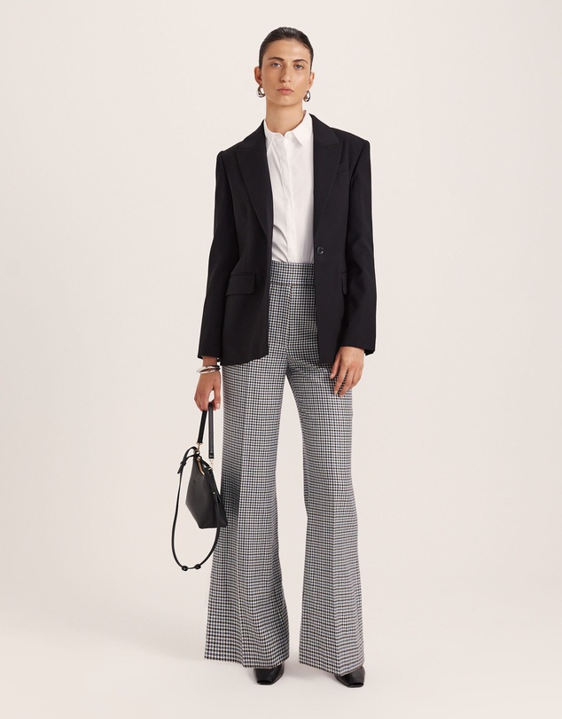 SABA - Prudence Wool Check Pant
