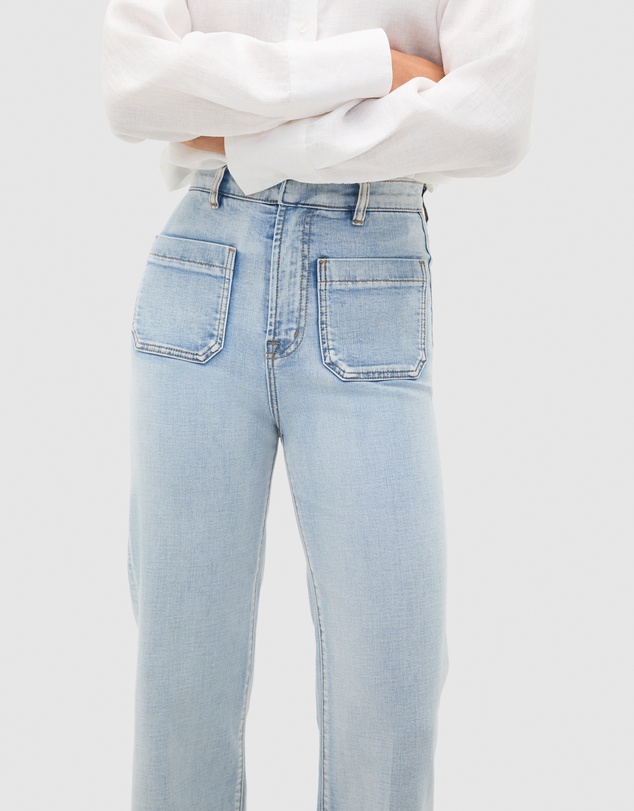 Seed Heritage - Core Wide Leg Pocket Jean