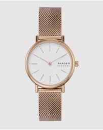 Skagen - Signatur Rose Gold-Tone Analogue Watch SKW2694