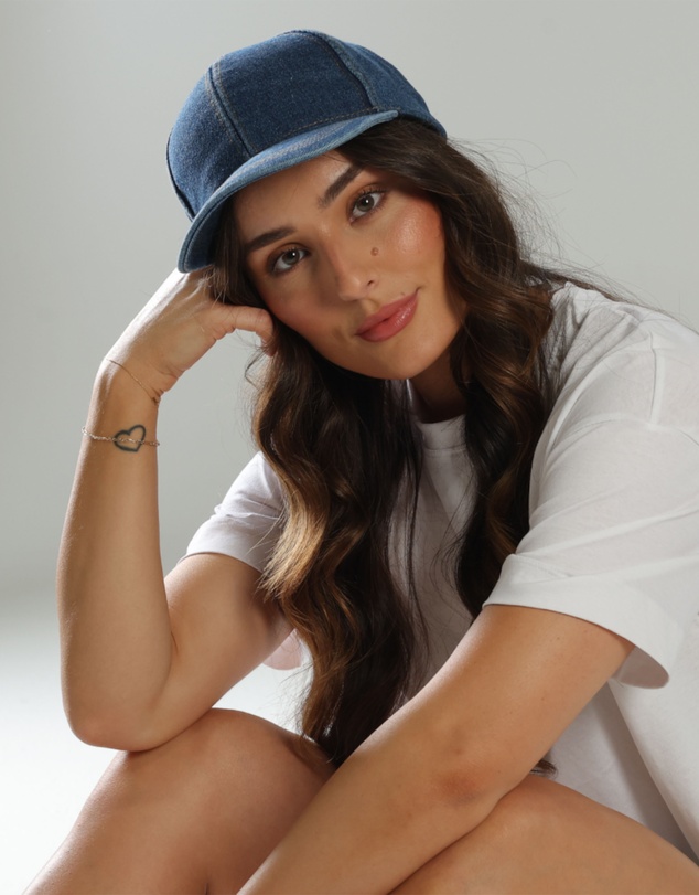 Morgan & Taylor - Parker Denim Cap in Blue
