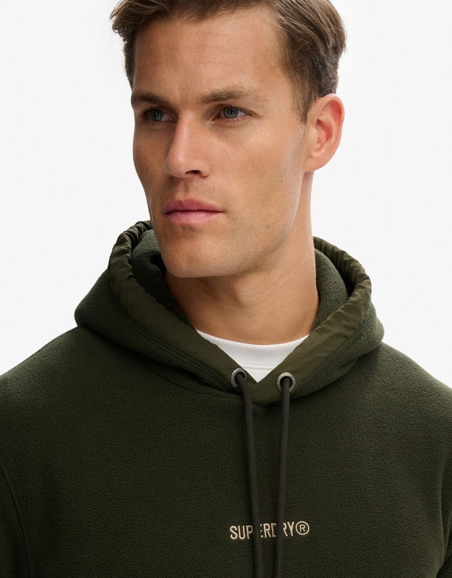 Superdry - Micro Logo Fleece Hoodie
