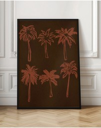 Olive et Oriel - The Land Story 8 by Shatha Al Dafai Art Print