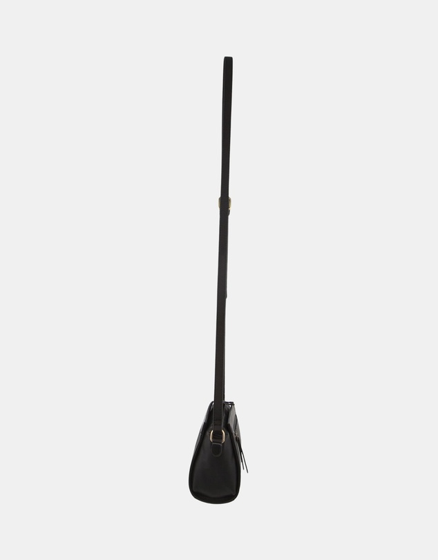 Pierre Cardin - Pierre Cardin Leather Pleated Design Crossbody Bag