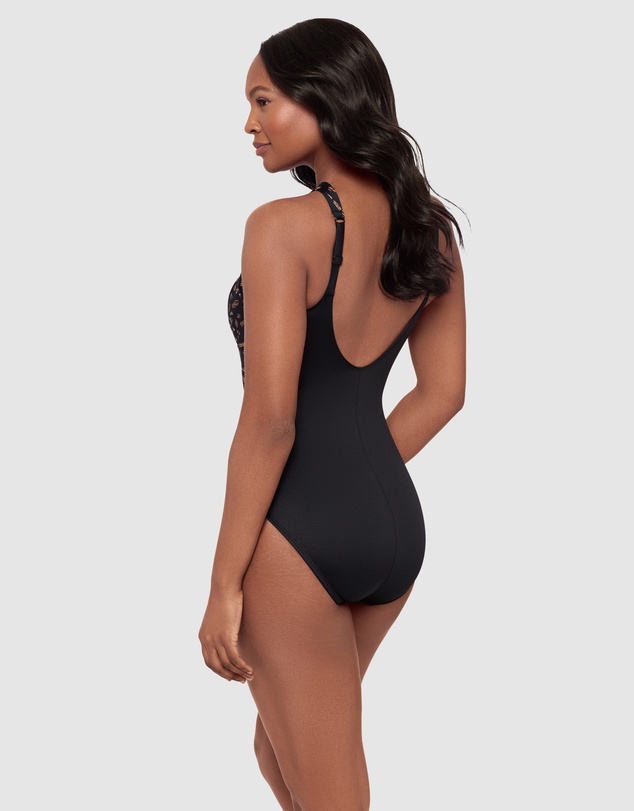 Miraclesuit Swimwear  - Costa D'Oro Aphrodite High Neck Shaping Swimsuit