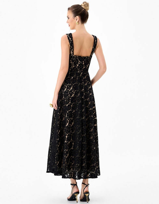 Bariano - Gaia Sweetheart Lace Midaxi