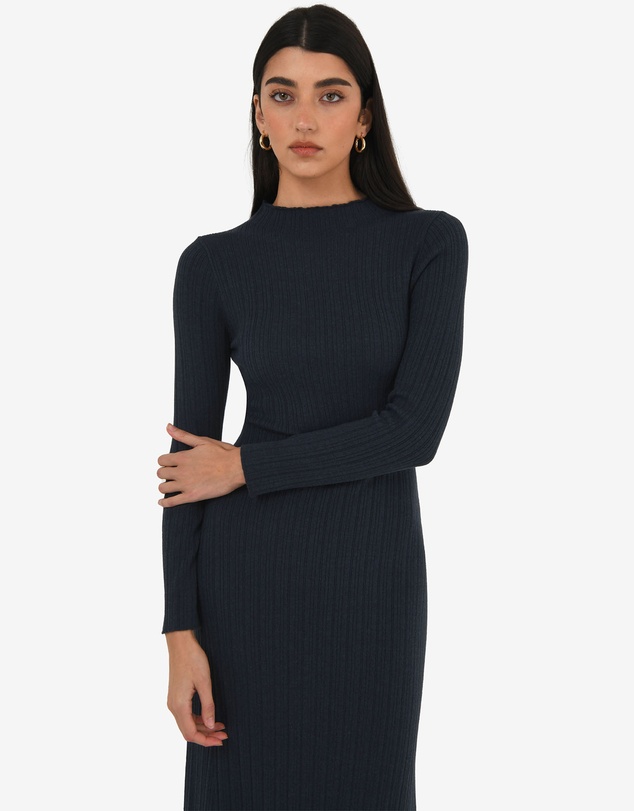 Forcast - Bambi Knit Midi Dress