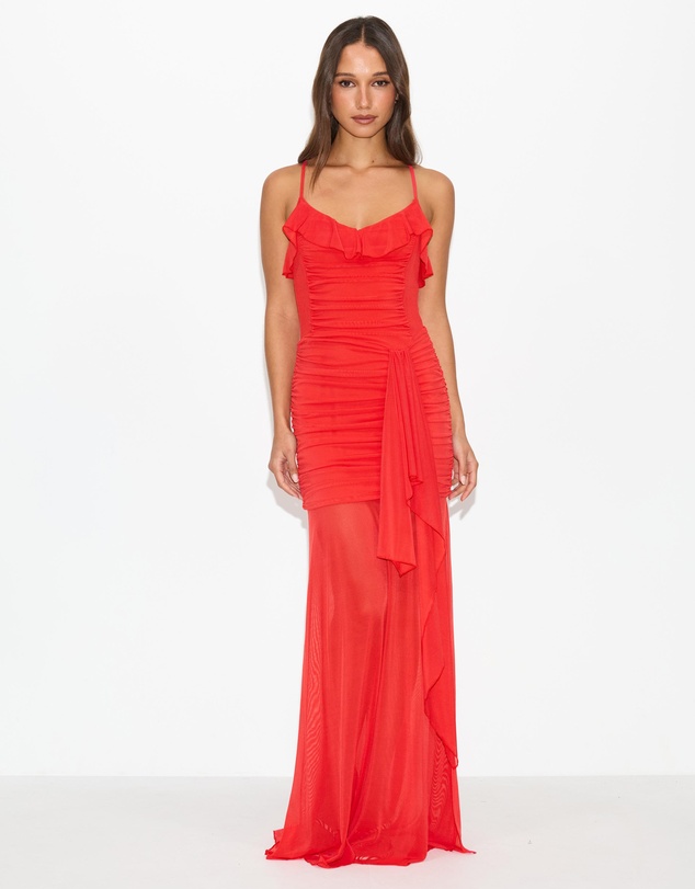 Dazie - Astor Mesh Maxi Dress