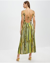 Third Form - Stroke Frill Slip Dress