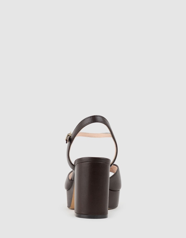 Edward Meller - RULIA80 Platform Sandal with Trim