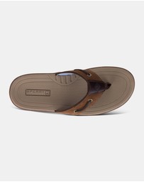 Sperry - Baitfish Medium Thong Tan- Men's