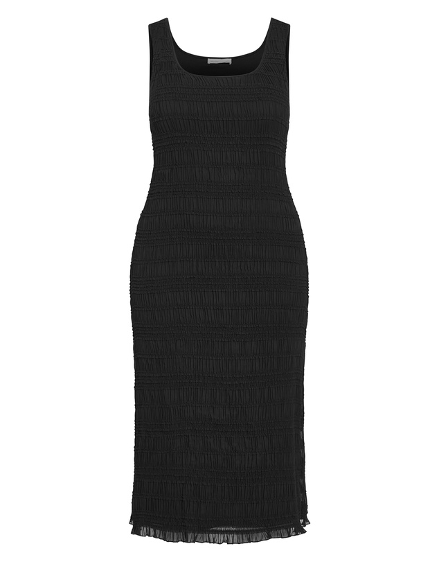 City Chic - Emelia Sleeveless Shirred Dress