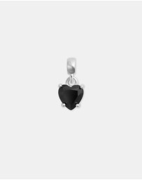 Daniel Wellington - Heart Black Crystal Charm S925