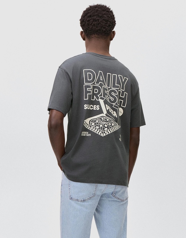 M.N.G - Pizza T-Shirt - Kids-Teens