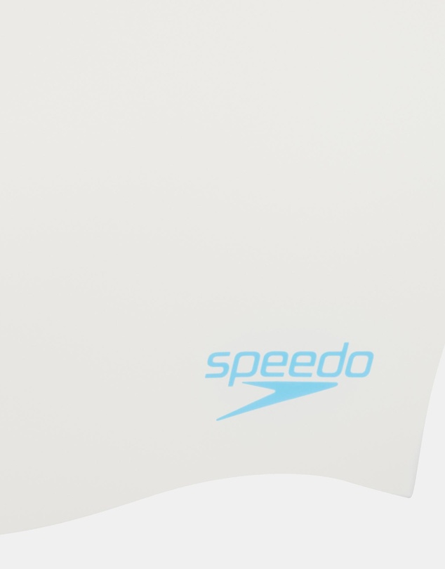 Speedo - Plain Moulded Silicone Cap - Babies-Teens