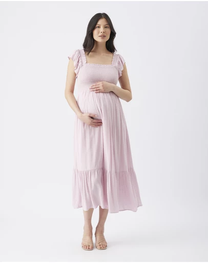 Ripe Maternity - Hail Spot Dress