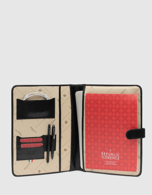 Republic of Florence - Imperial Black Leather Compendium