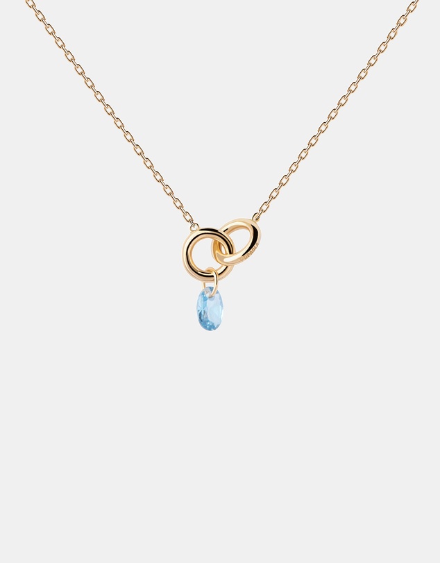PDPAOLA - Blue Lily Necklace