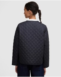 Barbour - Cashel Collarless Quilted Jacket