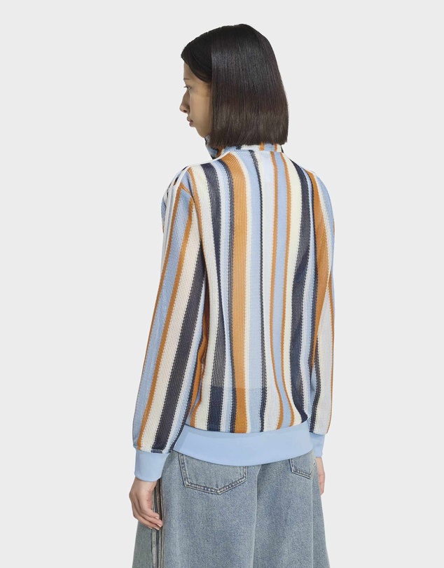 adidas Originals - ADIDAS ORIGINALS SUMMER GLOW KNITTED FIREBIRD TRACK TOP Womens